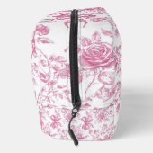 Roze Wilde Bloem Thee Bruiloftsfeest Toilettasje (Rechts)