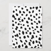 Roze Wilde Drie Zebra 3de Verjaardagsfeestje Kaart (Achterkant)