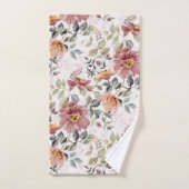 Roze Wilde Rozen Handdoeken (Handdoek)