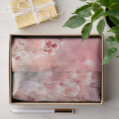 Roze Wildflower Weefselpapier Tissuepapier (Geschenk)