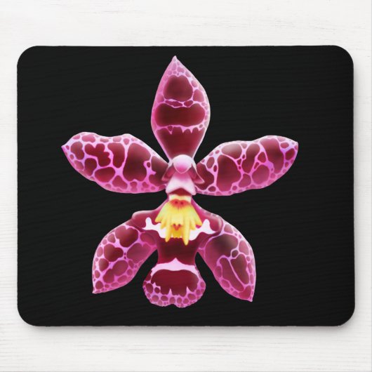 Roze Wilsonara Orchid Flower Muismat (Voorkant)