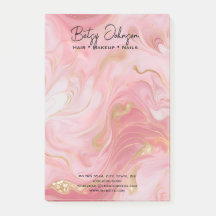 Roze wit goud gemarmerd