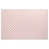 Roze witte Gingham Patroon Stof (Yard (91,4 cm))