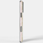 Roze witte gouden strepen Case-Mate iPhone case (Achterkant / Rechts)