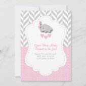 Roze, Witte Grijze Olifant 🐘 - Spelinstructies Kaart (Voorkant)