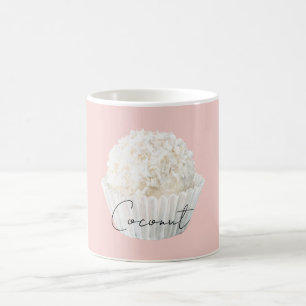 Roze Witte Kokos Cupcake Koffiemok