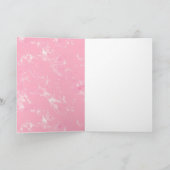 Roze witte marmer         kaart (Binnen)