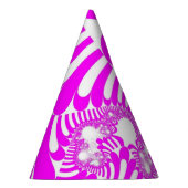 Roze witte mod feesthoedjes (Rechts)