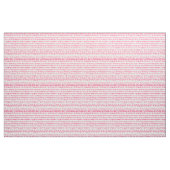 Roze witte, moderne waterverf gescallopeerde strep stof (Yard (91,4 cm))