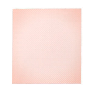 roze witte polka stippen eenvoudig retro notitieblok