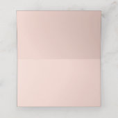  roze witte rode rozen bloemenbruiloft (Binnenkant ongevouwen)