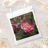 Roze & Witte Roos Bedankzakje (Geknipt)