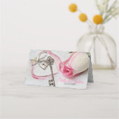 Roze witte Rose (Achterkant)