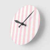 Roze & Witte Streep Klok (Hoek)