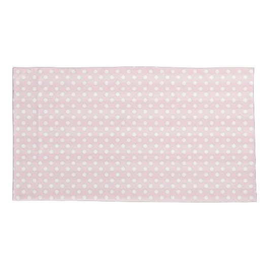 Roze & Witte Strepen Kussensloop (Achterkant-Links)