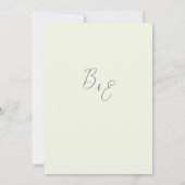 Roze witte tropische orchidee bloemen Save the Dat Kaart (Achterkant)