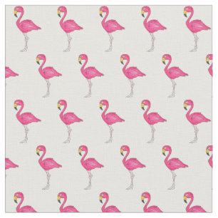 roze witte tropische vogelgriep stof