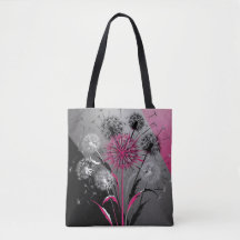 Roze, Witte Zwarte Paardenbloemen 