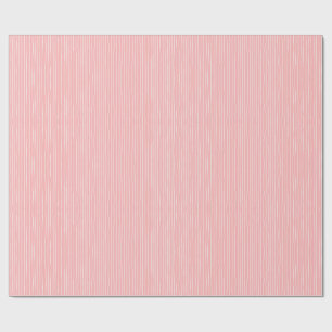 Roze Wobbly Lines inpakpapier
