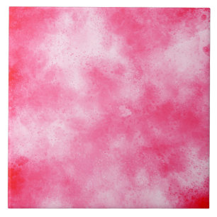 Roze Wolk Effect Keramiek Tegels Tegeltje