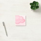 Roze wolk post-it® notes (Kantoor)