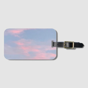 roze wolken bagagelabel