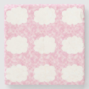 Roze wolken Onderzetters