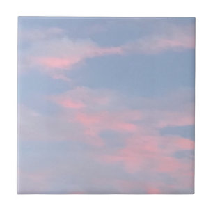 roze wolken tegeltje