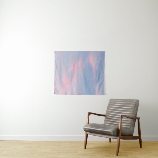 roze wolken wandkleed (In Situ (horizontaal))