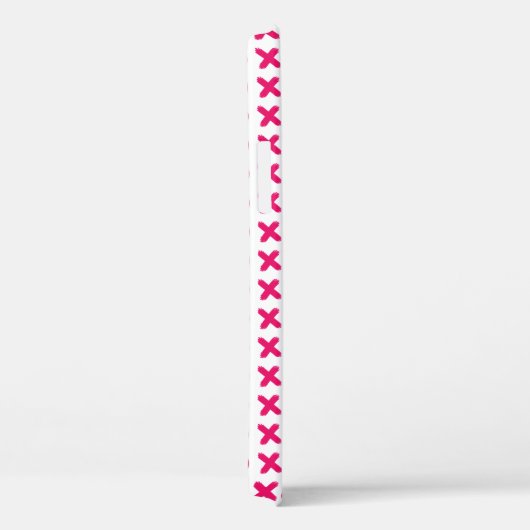 Roze XO Case-Mate iPhone Case (Achterkant / Rechts)