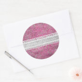 Roze Yarrow Elegant Stickers (Envelop)