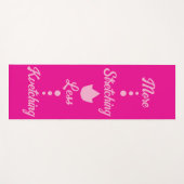 Roze yogamat (Voorkant (horizontaal))