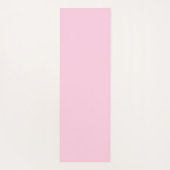 Roze yogamat met Inspirerend quote (Achterkant)