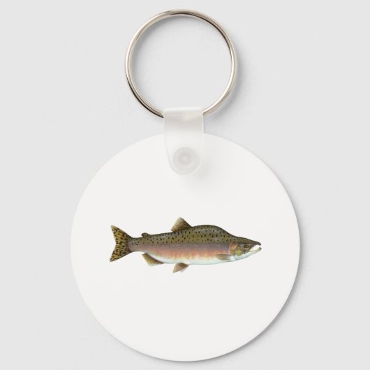 Roze zalm sleutelhanger (Voorkant)