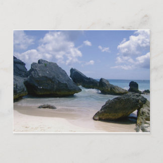 Roze zand briefkaart