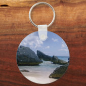 Roze zand sleutelhanger (Voorkant)