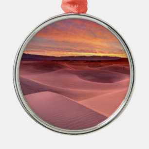 Roze zandduinen, Death Valley, CA Metalen Ornament