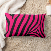 Roze Zebra kussen (Deken)