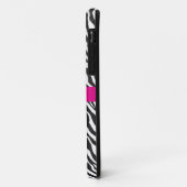 Roze Zebra lint Case-Mate iPhone Case (Achterkant/links)