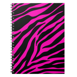 roze zebra notitieboek