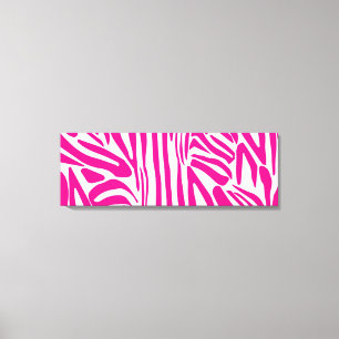 Roze zebra print