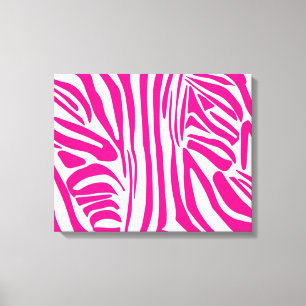 Roze zebra print