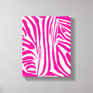 Roze zebra print