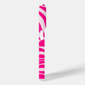 Roze zebra print Case-Mate iPhone case (Achterkant / Rechts)