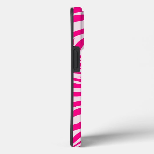 Roze zebra print Case-Mate iPhone case (Achterkant / Rechts)