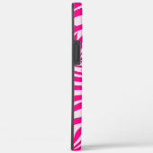 Roze zebra print Case-Mate iPhone case (Achterkant / Rechts)