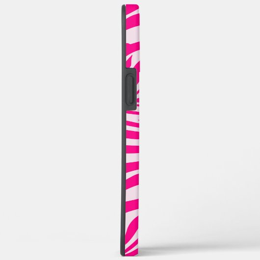 Roze zebra print Case-Mate iPhone case (Achterkant / Rechts)