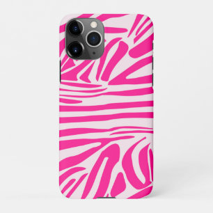 Roze zebra print iPhone 11Pro hoesje