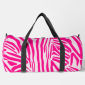 Roze zebra print plunjezak (Voorkant)