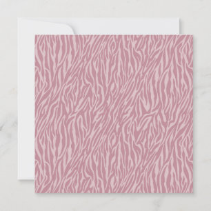 Roze Zebra Print Sweet Sixteen Kaart